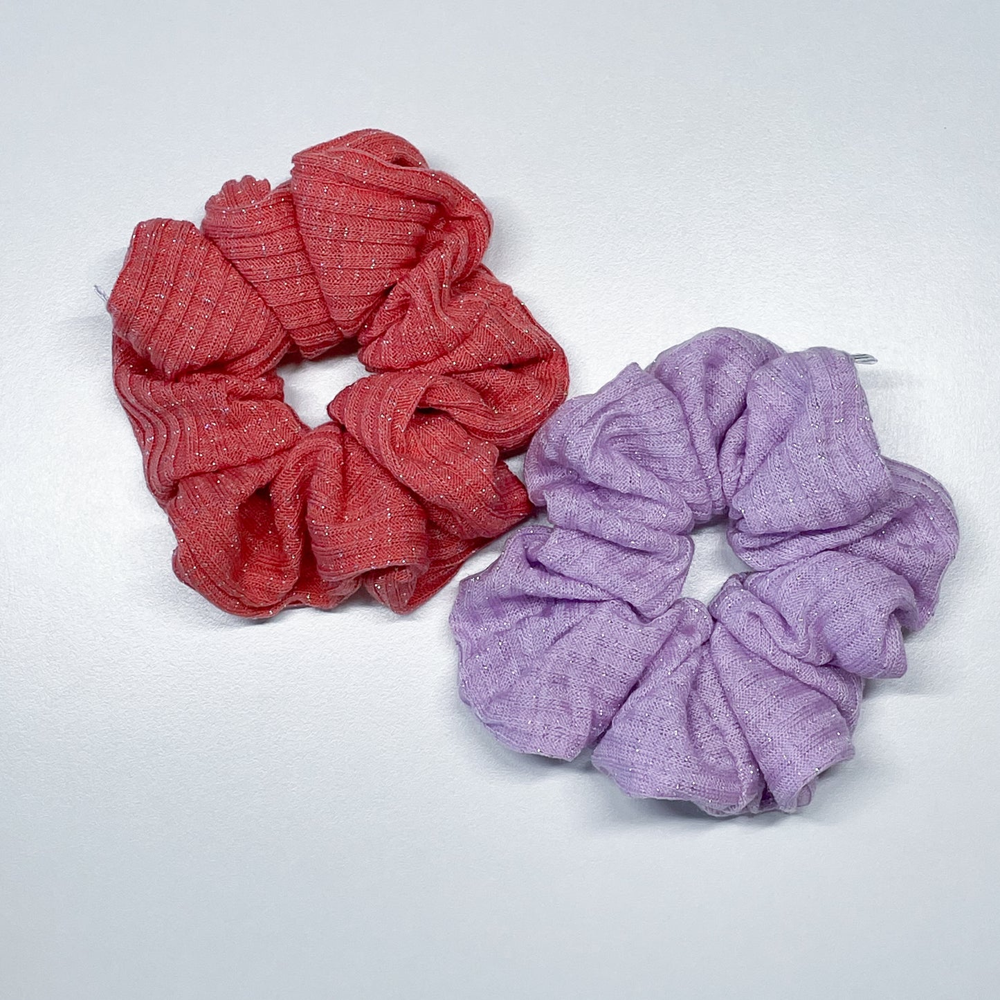 Scrunchies - rib m. glimmer - L