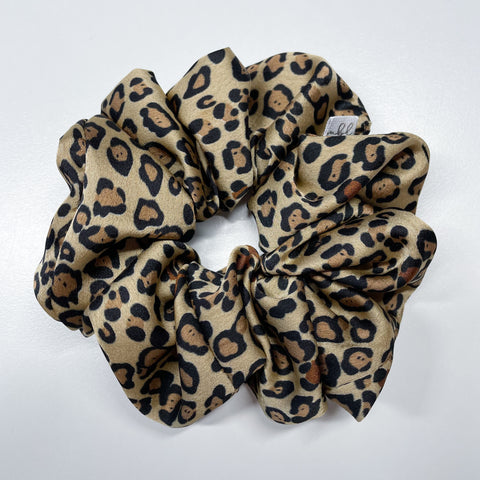 Scrunchies - leopard - L